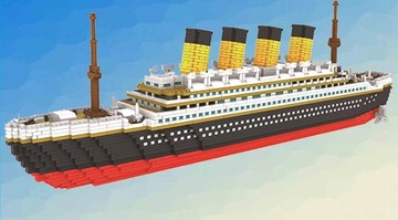 Zestaw Klocków Titanic 620 elementów 