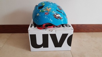 Kask rowerowy Uvex Kid Blue 46-52 okazja!!