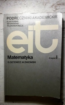 Matematyka Decewicz Żakowski część I