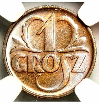 Moneta obiegowa II RP 1gr 1935r 