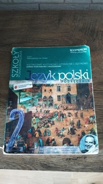 JĘZYK POLSKI 2 PODRĘCZNIK SERIA ODKRYWAMY NA NOWO 