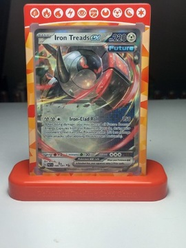 Karta Pokemon Iron Treads Ex Paldean Fates 066/091