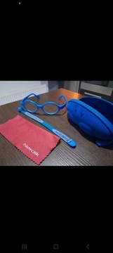 Oprawki Miraflex junior + etui + ścier+ gumka XS