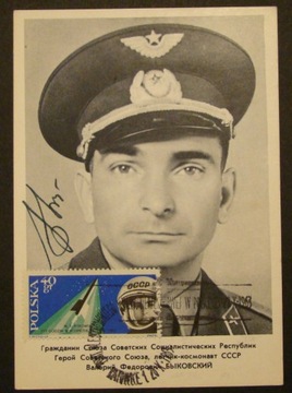 Cp. Fi. 1286. Autograf Walery Bykowski. 1963 r.