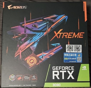 GIGABYTE AORUS GeForce RTX 3090 XTREME WATERFORCE