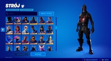 konto fortnite og skin ps4/pc