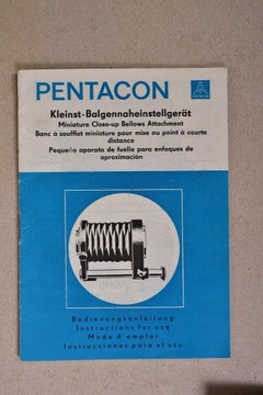 Pentacon instrukcja mieszek makro
