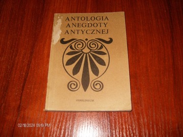 Antologia  anegdoty antycznej