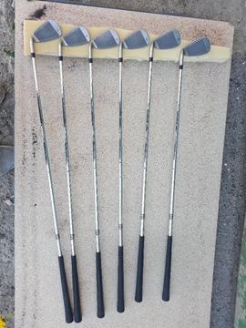 KIJE GOLFOWE 6 szt  SPALDING EXECUTIVE 2 X - 3  !