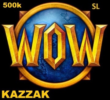 WOW WORLD OF WARCRAFT SL 500K ZŁOTA KAZZAK A/H