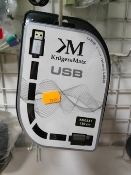 Kabel USB Kruger & Matz 180 / 100 / 20 - 10 sztuk