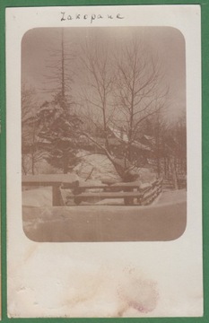 Zakopane - ok.1910r. - Widok zimowy