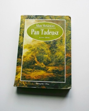 "Pan Tadeusz" A. Mickiewicz 2000 książka