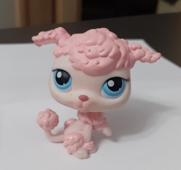 Littlest Pet Shop Pies Pudel LPS #48 Hasbro