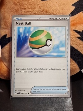 Nest Ball (PAF 084) Paldean Fates Karta Pokemon 