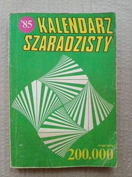 Kalendarz Szaradzisty 1985 krzyżówki 