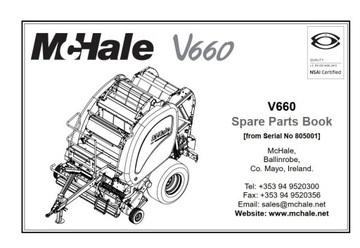 Katalog części Prasa Mc Hale V 660