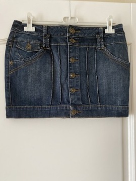 Spódnica krótka jeans , rozmiar 38. QS by Oliver