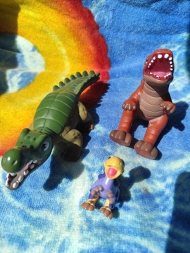 Dinozaury 3 figurki