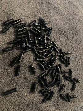 LEGO Technic - Pin / Łącznik 2780 Czarny 15sztuk