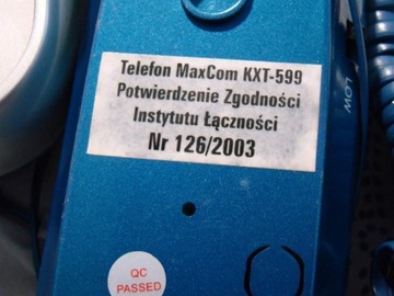 MaxCom  KXT-599