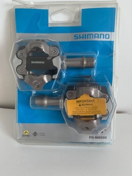 Pedały zatrzaskowe shimano PD M8000