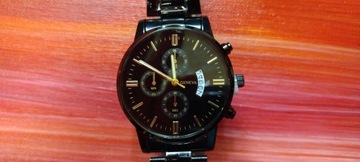 Geneva stylowy zegarek męski Montre Homme