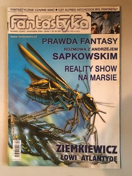 Miesięcznik Nowa Fantastyka. Numer 12 z 2004 r. Rozmowa z Sapkowskim