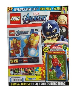 Magazyn Czasopismo LEGO Marvel- 05/2023 - Iron Man