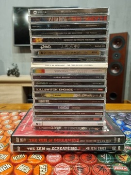 płyty CD metal, rock, metalcore, pop punk