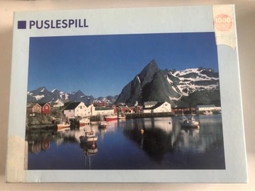 Zestaw Puzzle Puslespill i Blatz