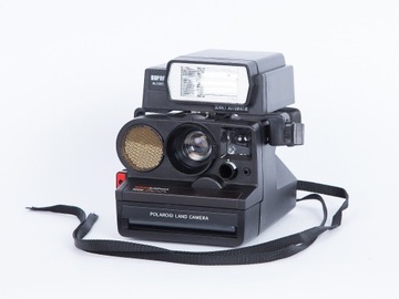 Polaroid Sonar  AutoFocus 5000 + Lampa