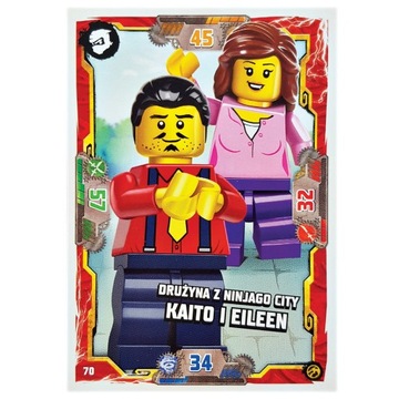 KARTA  NR 70  LEGO NINJAGO seria 7 SEABOUND