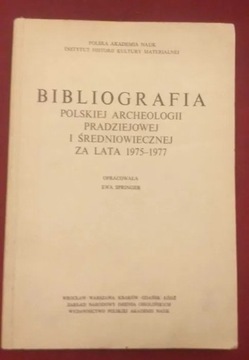 Bibliografia polskiej archeologii lata 1975-77