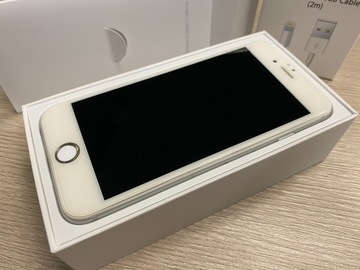 iPhone 6, 128GB, Silver, srebrny, szkło Benks