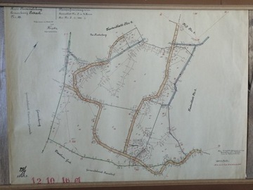 Mapa Rummelsburg - Miastko 1928 skala 1:1500