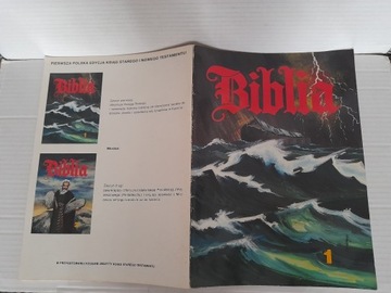 Komiks BIBLIA - KSIĘGA RODZAJU 1990 w.1 WRÓBLEWSKI