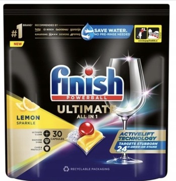 Finish Powerball  ULTIMATE (30szt) Lemon