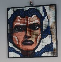 Lego star wars Art Ahsoka Tano obraz