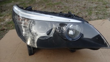 LAMPA BMW E60 E61 LIFT LCI XENON SKRĘTNY REFLEKTOR