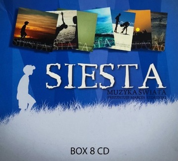 SIESTA Muzyka Świata 8CD Box 2011r