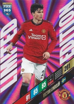 PANINI FIFA 365 2024 LIMITED LINDELOF MAN UNITED