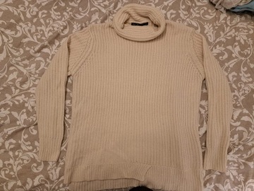 Sweter z golfem zara rozmiar L