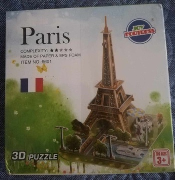 Puzzle 3D wieża Eiffla 