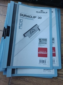 Skoroszyt zaciskowy DURABLE DURACLIP A4 30