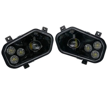 Polaris scrambler sportsman reflektory led lampa