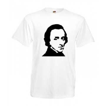 Tshirt koszulka z nadrukiem Fryderyk Chopin