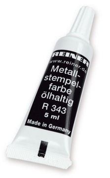 Tusz olejowy REINER R343 5ml do stempli metalowych
