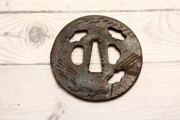 86/ JAPOŃSKA TSUBA. OKRES EDO 1603 - 1868. 