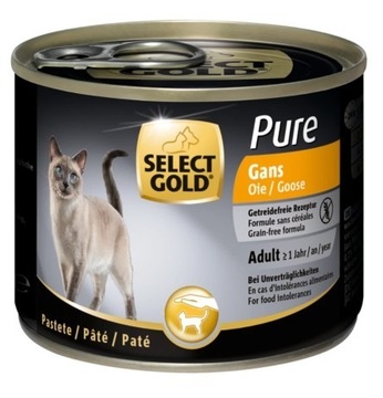 SELECT GOLD Pure Adult Pate Gęś 200g